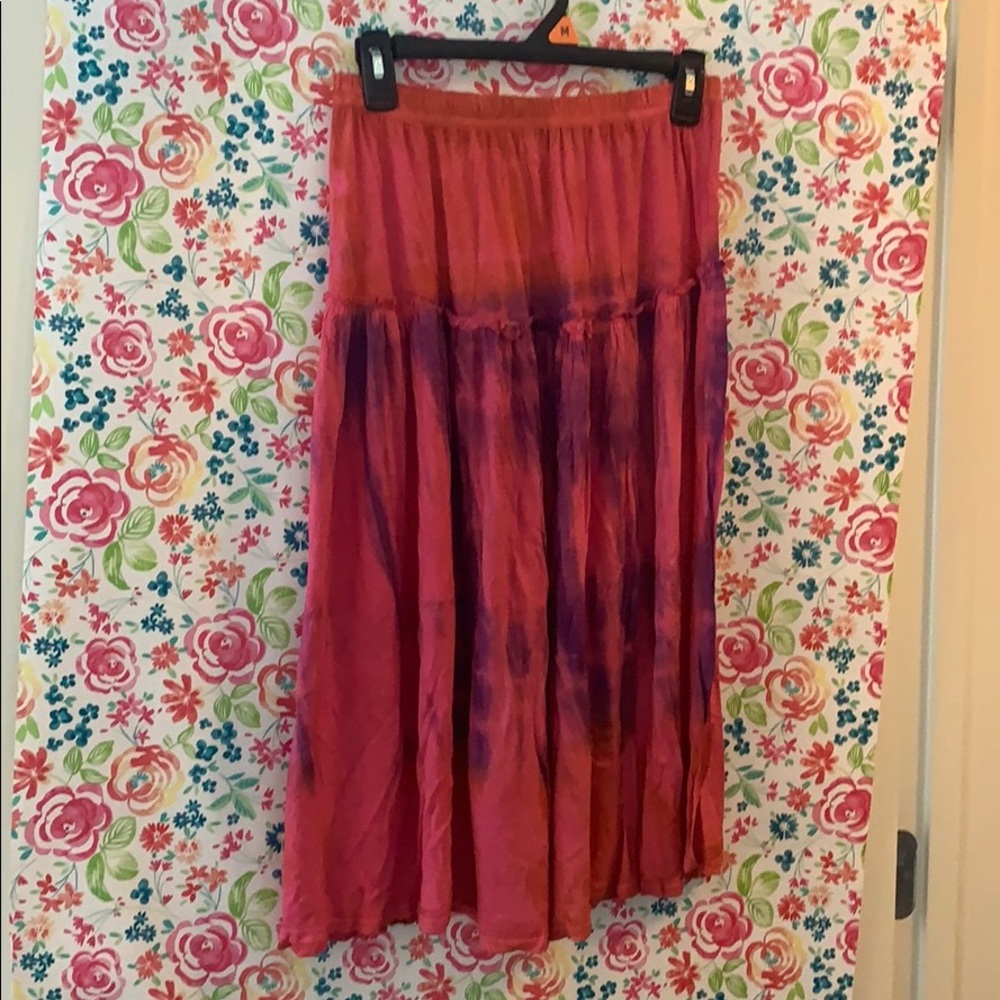 Tie dye skirt